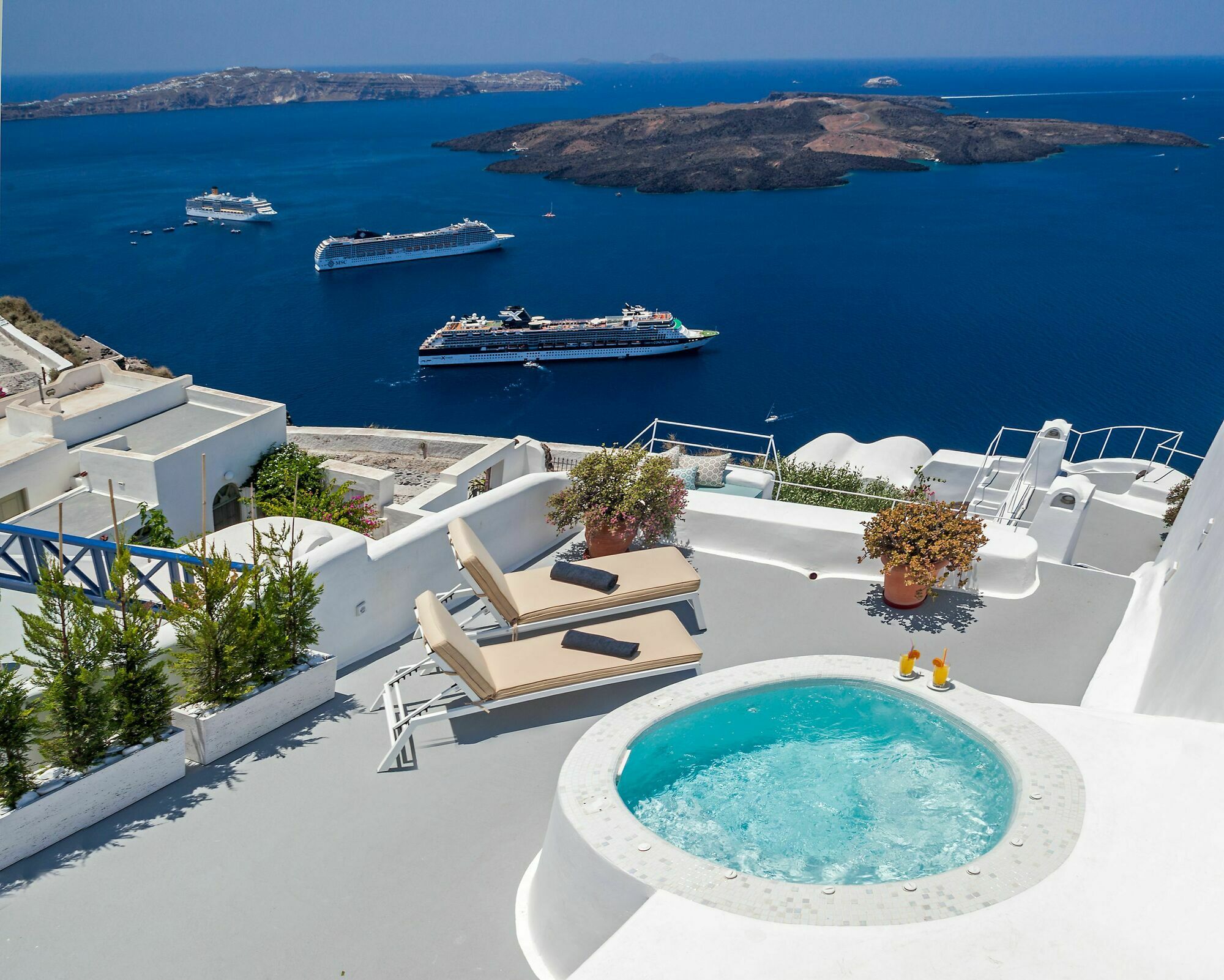 Ananda Infinity Villa Firostefani Dış mekan fotoğraf